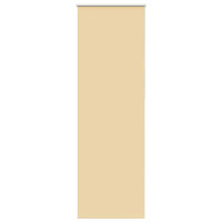 Produktbild för Rullgardin mörkläggningsbeige 70x210 cm tyg bredd 65,7 cm