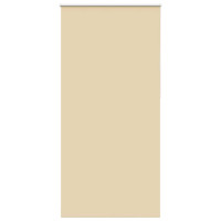 Produktbild för Rullgardin mörkläggningsbeige 90x210 cm tyg bredd 85,7 cm