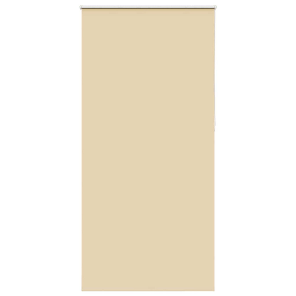Produktbild för Rullgardin mörkläggningsbeige 100x210 cm tyg bredd 95,7 cm