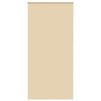 Produktbild för Rullgardin mörkläggningsbeige 105x210 cm tygbredd 100,7 cm