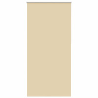 Produktbild för Rullgardin mörkläggningsbeige 115x210 cm tyg bredd 110,7 cm