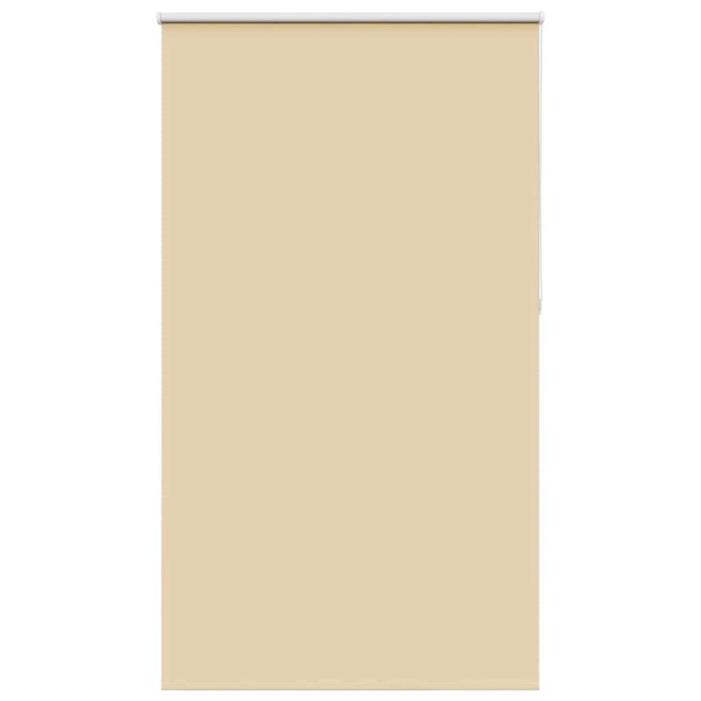 Produktbild för Rullgardin mörkläggningsbeige 125x210 cm tyg bredd 121,6 cm