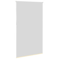 Produktbild för Rullgardin mörkläggningsbeige 130x210 cm tyg bredd 126,6 cm