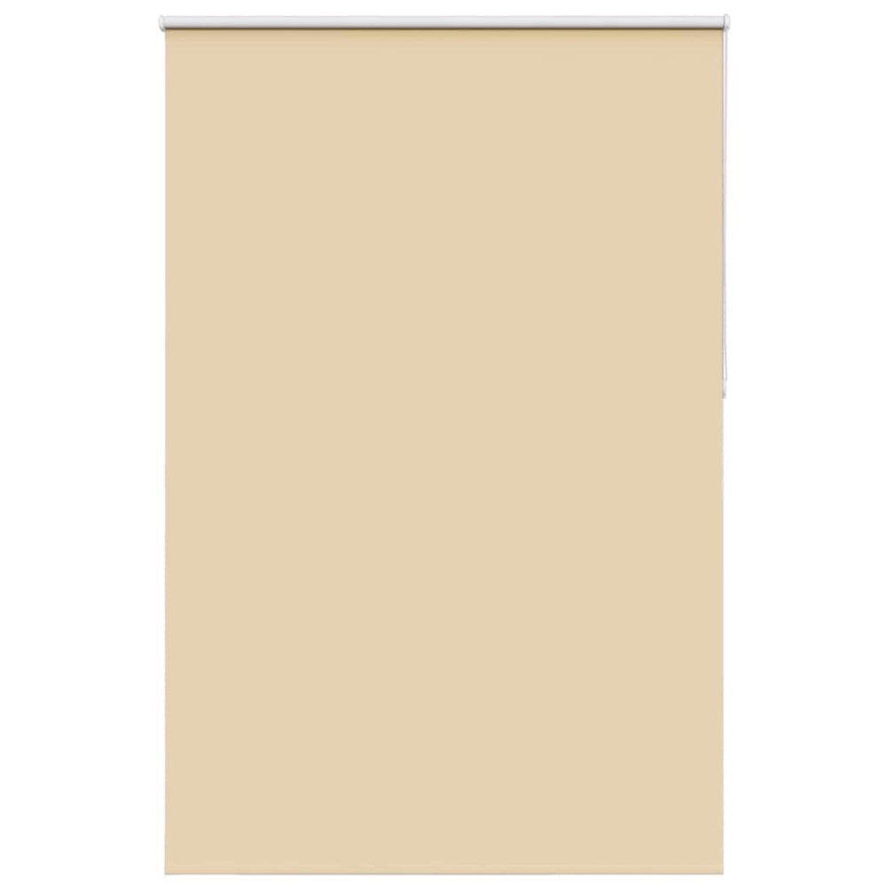 Produktbild för Rullgardin mörkläggningsbeige 150x210 cm tyg bredd 146,6 cm