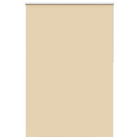 Produktbild för Rullgardin mörkläggningsbeige 150x210 cm tyg bredd 146,6 cm