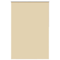 Produktbild för Rullgardin mörkläggningsbar beige 160x210 cm tygbredd 156,6 cm