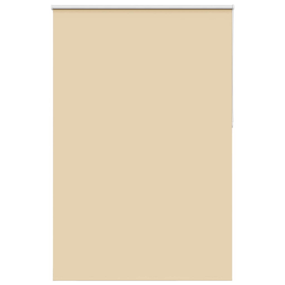 Produktbild för Rullgardin mörkläggningsbeige 150x230 cm tyg bredd 146,6 cm