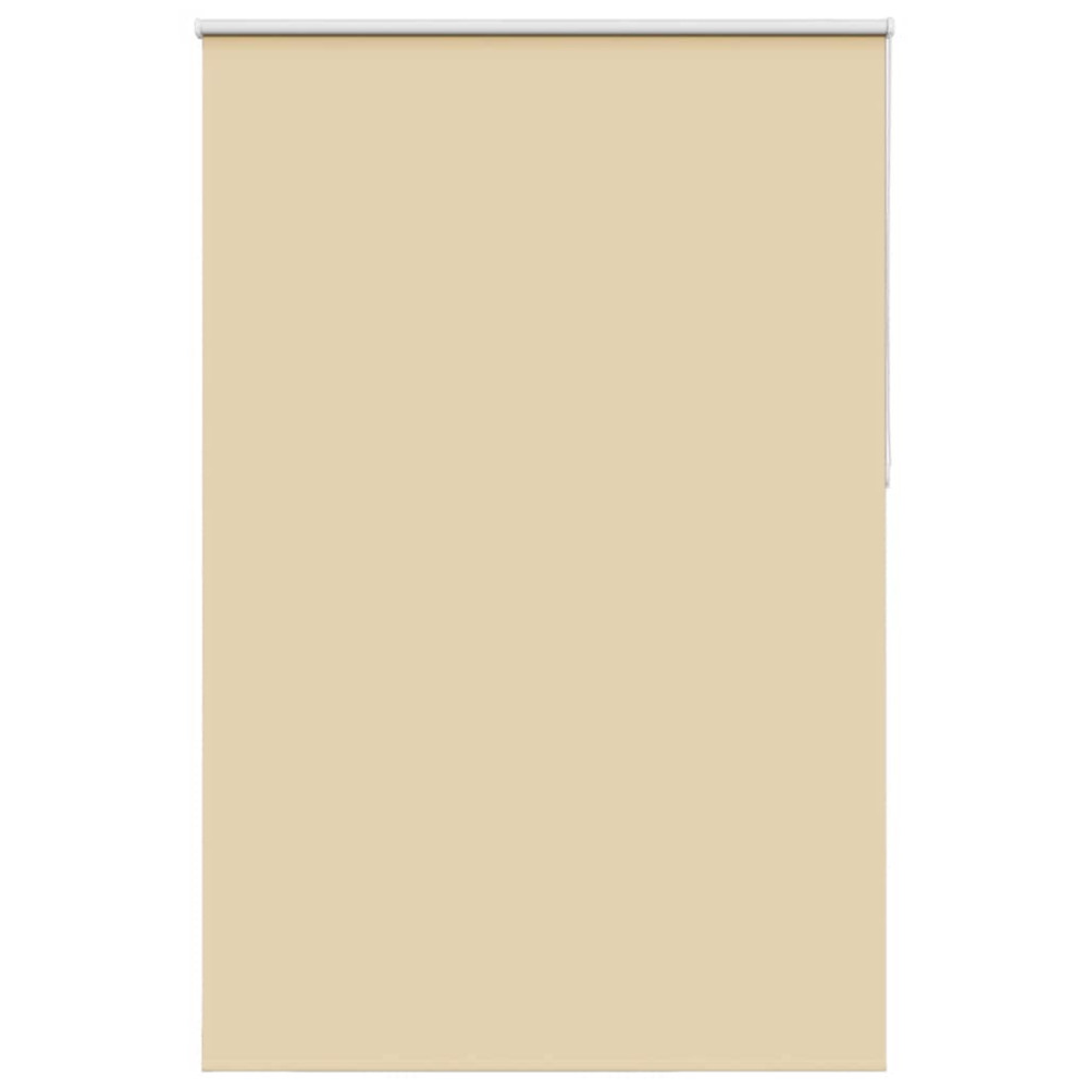 Produktbild för Rullgardin mörkläggningsbeige 155x230 cm tyg bredd 151,6 cm
