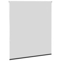 Produktbild för Rullgardin mörkläggning svart 140x175 cm tyg bredd 136,6 cm
