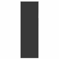 Produktbild för Rullgardin mörkläggning svart 75x230 cm tyg bredd 70,7 cm