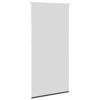 Produktbild för Rullgardin mörkläggning svart 110x230 cm tyg bredd 105,7 cm