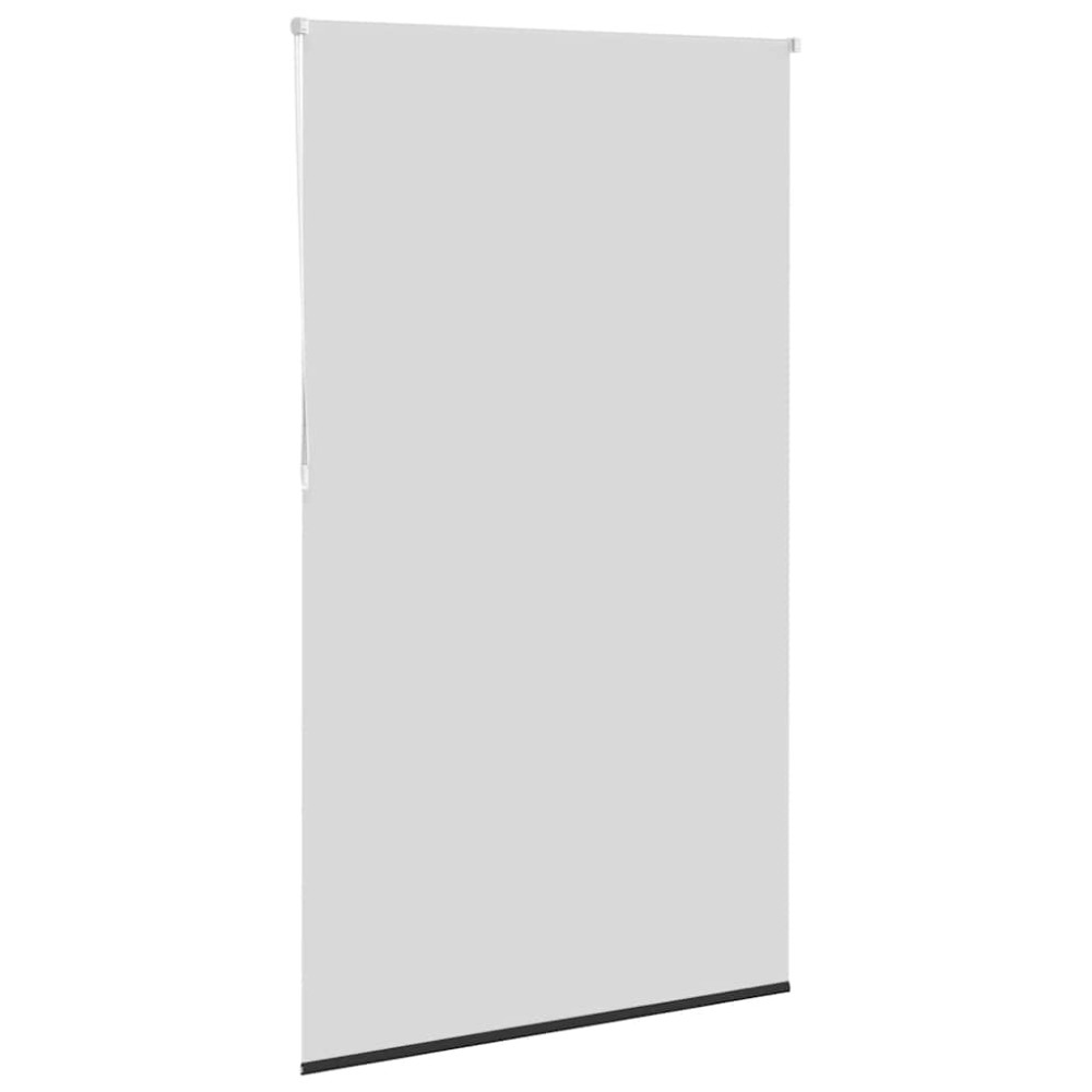 Produktbild för Rullgardin mörkläggning svart 140x230 cm tyg bredd 136,6 cm