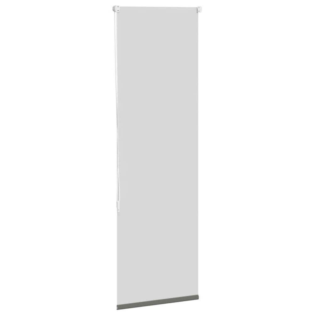 Produktbild för Rullgardin mörkläggning grå 40x130 cm tyg bredd 35,7 cm