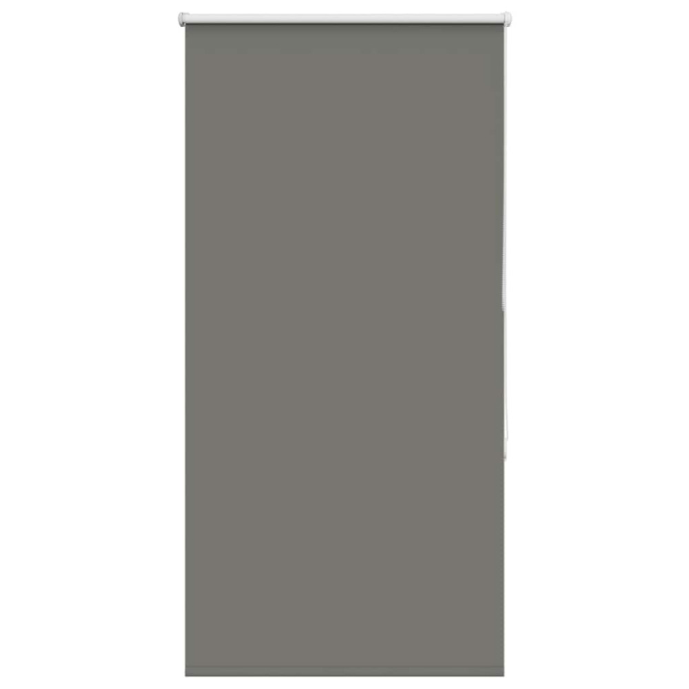 Produktbild för Rullgardin mörkläggning grå 70x130 cm tyg bredd 65,7 cm