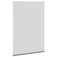 Produktbild för Rullgardin mörkläggning grå 95x130 cm tyg bredd 90,7 cm