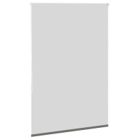 Produktbild för Rullgardin mörkläggning grå 100x130 cm tyg bredd 95,7 cm