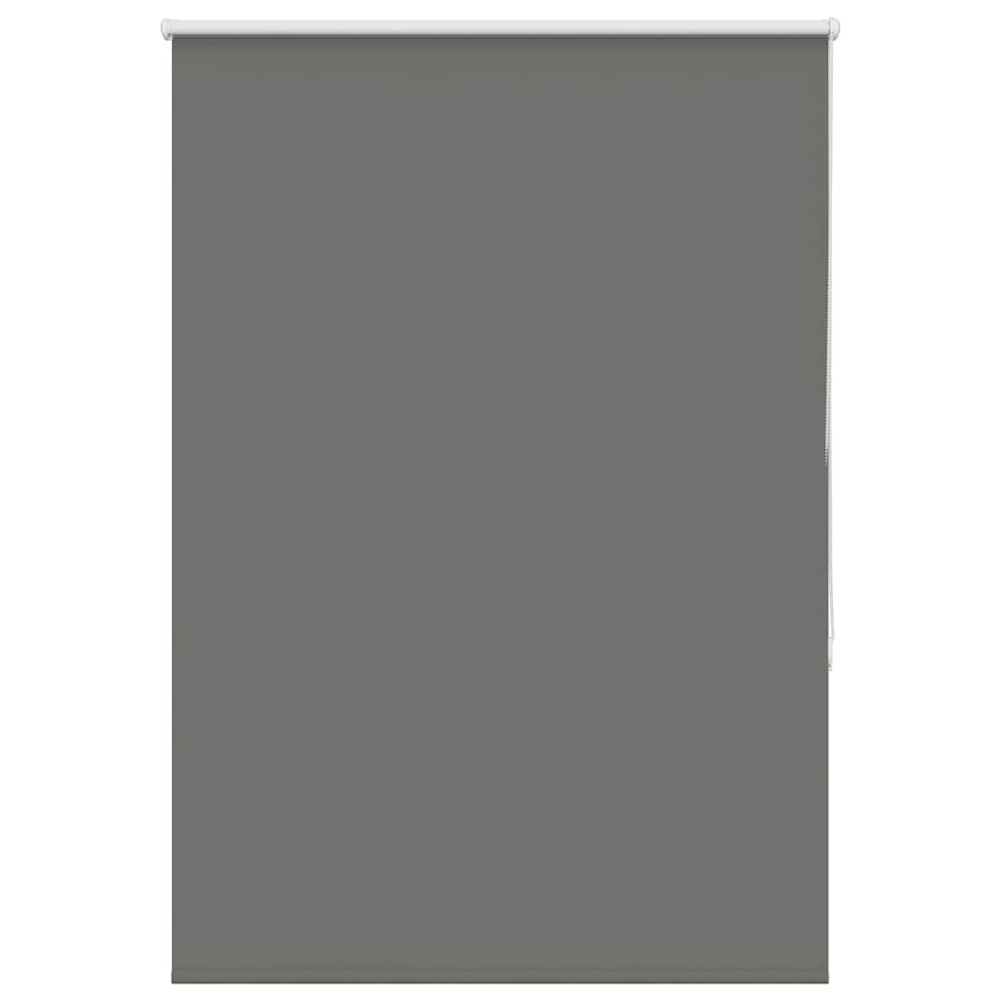 Produktbild för Rullgardin mörkläggning grå 115x130 cm tyg bredd 110,7 cm