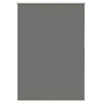Produktbild för Rullgardin mörkläggning grå 115x130 cm tyg bredd 110,7 cm