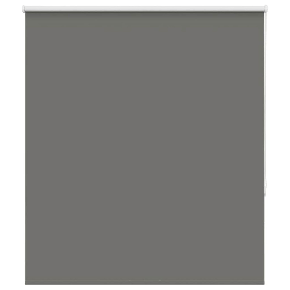 Produktbild för Rullgardin mörkläggning grå 120x130 cm tyg bredd 116,6 cm