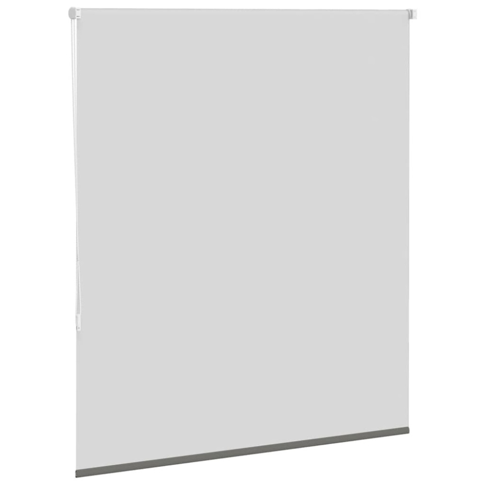 Produktbild för Rullgardin mörkläggning grå 125x130 cm tyg bredd 121,6 cm