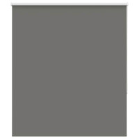 Produktbild för Rullgardin mörkläggning grå 130x130 cm tyg bredd 126,6 cm