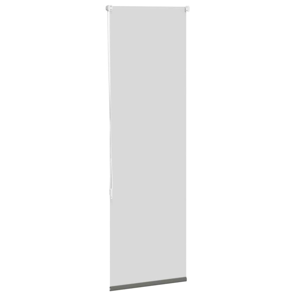 Produktbild för Rullgardin mörkläggning grå 50x150 cm tyg bredd 45,7 cm