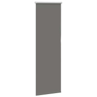 Produktbild för Rullgardin mörkläggning grå 60x150 cm tyg bredd 55,7 cm