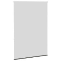 Produktbild för Rullgardin mörkläggning grå 90x150 cm tyg bredd 85,7 cm