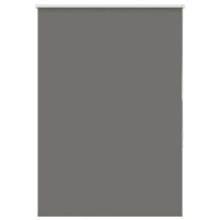Produktbild för Rullgardin mörkläggning grå 110x150 cm tyg bredd 105,7 cm