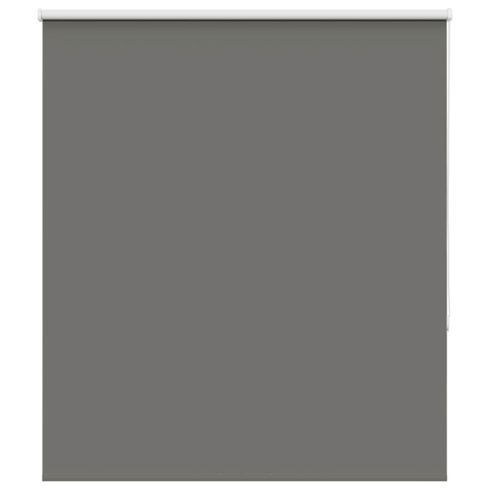 Produktbild för Rullgardin mörkläggning grå 135x150 cm tyg bredd 131,6 cm