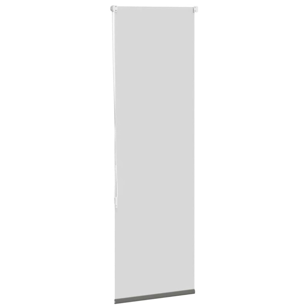 Produktbild för Rullgardin mörkläggning grå 50x175 cm tyg bredd 45,7 cm