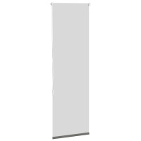 Produktbild för Rullgardin mörkläggning grå 60x175 cm tyg bredd 55,7 cm