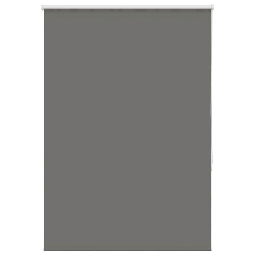 vidaXL Rullgardin mörkläggning grå 110x175 cm tyg bredd 105,7 cm
