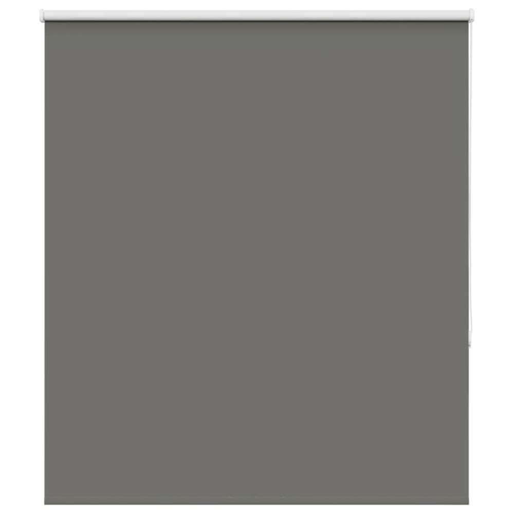 Produktbild för Rullgardin mörkläggning grå 125x175 cm tyg bredd 121,6 cm