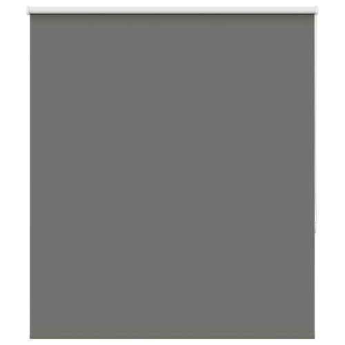 vidaXL Rullgardin mörkläggning grå 125x175 cm tyg bredd 121,6 cm