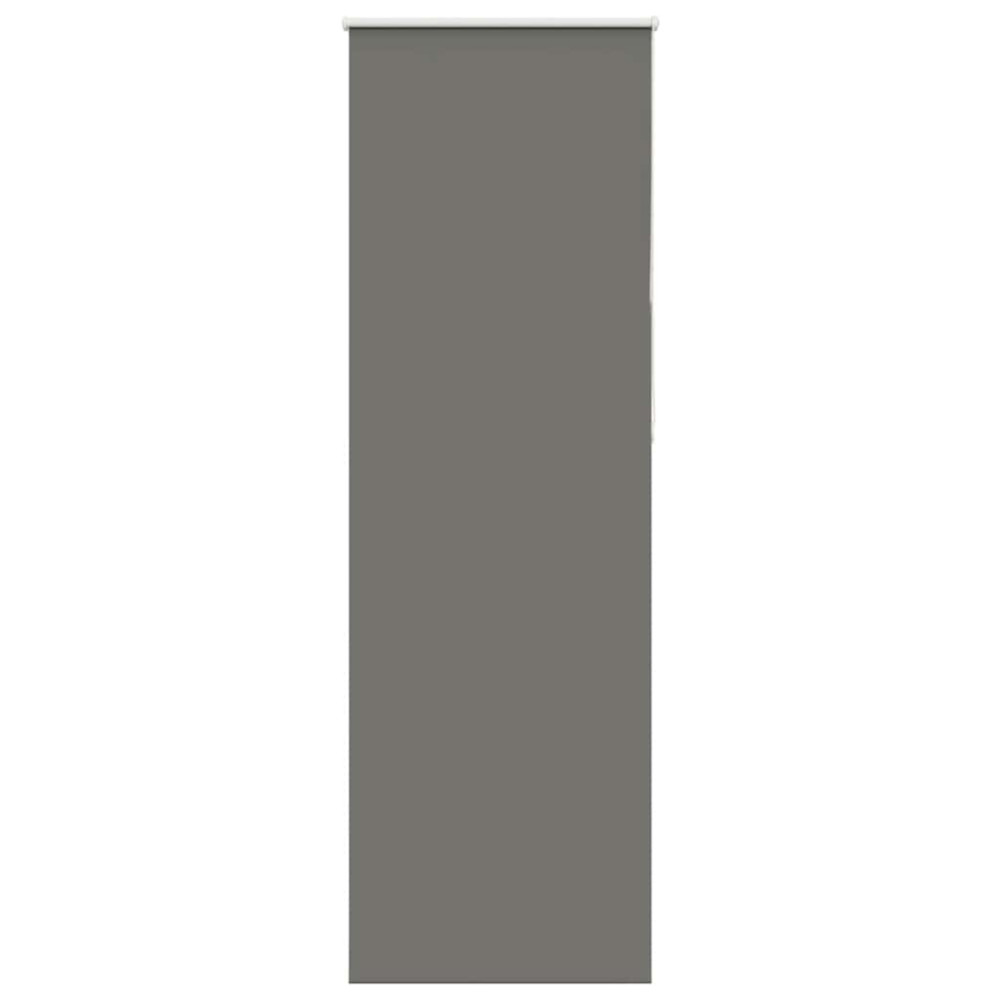 Produktbild för Rullgardin mörkläggning grå 85x210 cm tyg bredd 80,7 cm