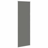 Produktbild för Rullgardin mörkläggning grå 85x210 cm tyg bredd 80,7 cm