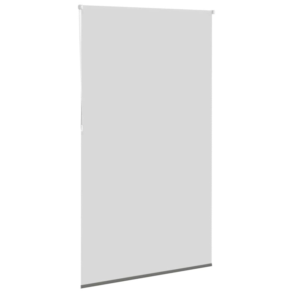 Produktbild för Rullgardin mörkläggning grå 140x210 cm tyg bredd 136,6 cm