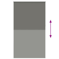 Produktbild för Rullgardin mörkläggning grå 140x210 cm tyg bredd 136,6 cm