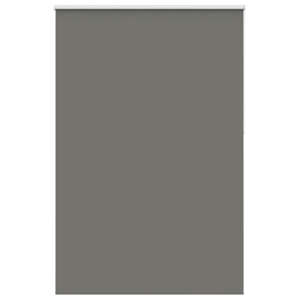 Produktbild för Rullgardin mörkläggning grå 165x210 cm tyg bredd 161,6 cm