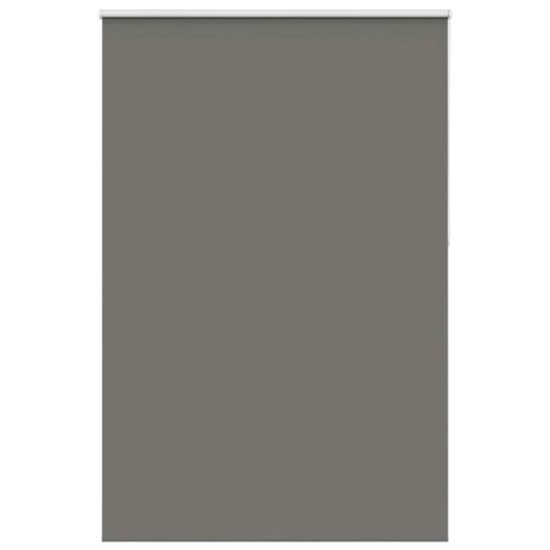 vidaXL Rullgardin mörkläggning grå 165x210 cm tyg bredd 161,6 cm
