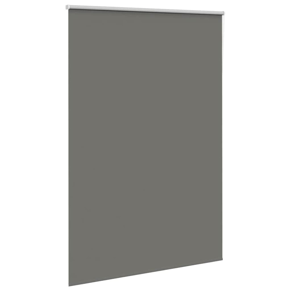 Produktbild för Rullgardin mörkläggning grå 165x210 cm tyg bredd 161,6 cm