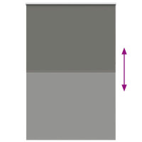 Produktbild för Rullgardin mörkläggning grå 165x210 cm tyg bredd 161,6 cm