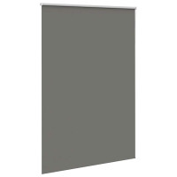 Produktbild för Rullgardin mörkläggning grå 150x230 cm tyg bredd 146,6 cm