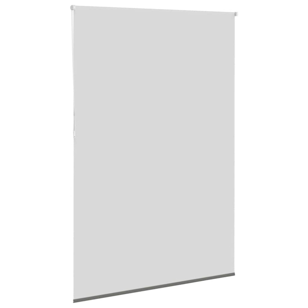 Produktbild för Rullgardin mörkläggning grå 150x230 cm tyg bredd 146,6 cm