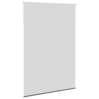 Produktbild för Rullgardin mörkläggning grå 150x230 cm tyg bredd 146,6 cm