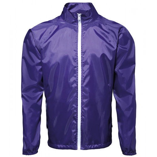 2786 Contrast Zero lightweight jacket Purple/White