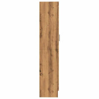 Produktbild för Bokhylla artisan ek 82,5x30,5x150 cm konstruerat trä