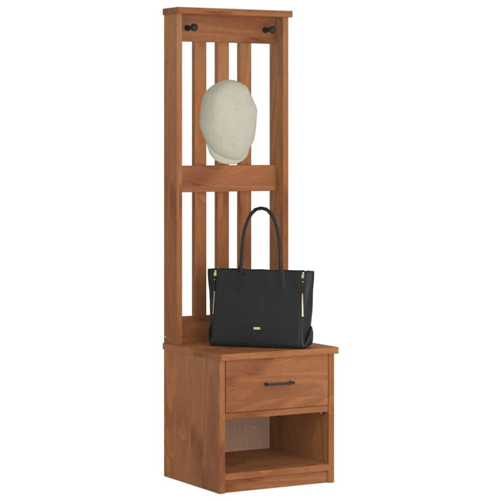 Produktbild för Hallgran "SANDNES" 45x40x159,5 cm massiv trä furu