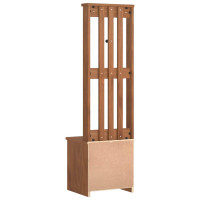 Produktbild för Hallgran "SANDNES" 45x40x159,5 cm massiv trä furu